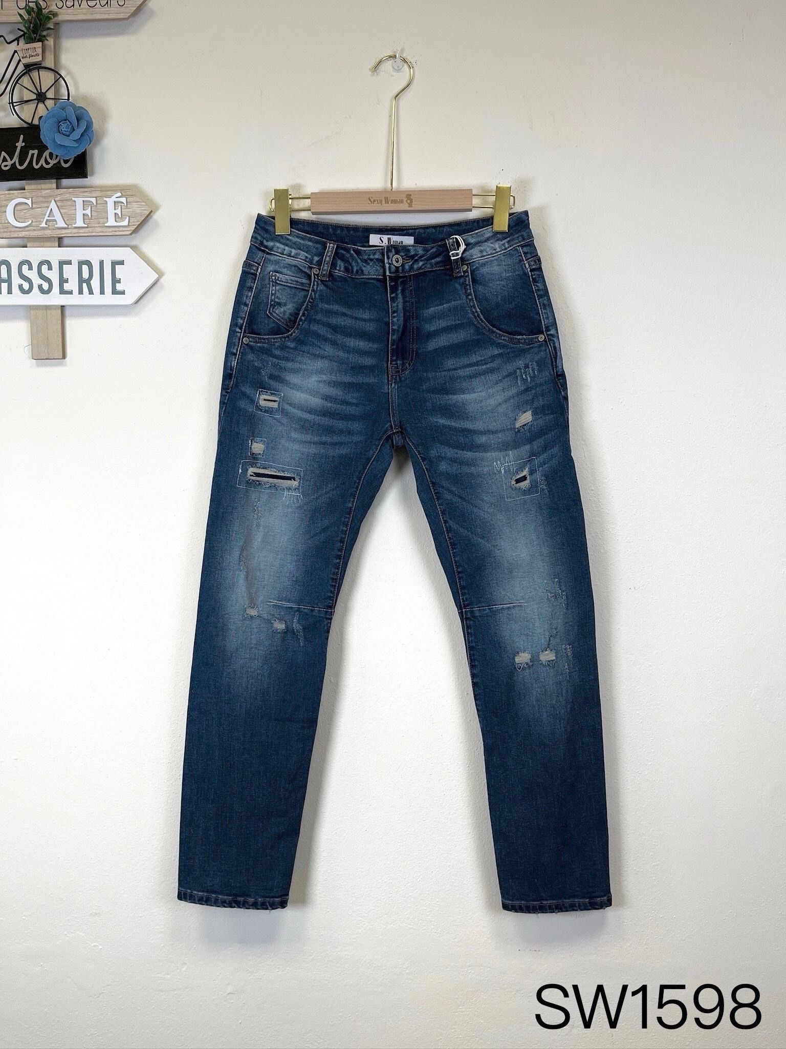 Wholesaler Sexy Woman - New winter styles, boyfriend jeans, original designs, denim casual pants