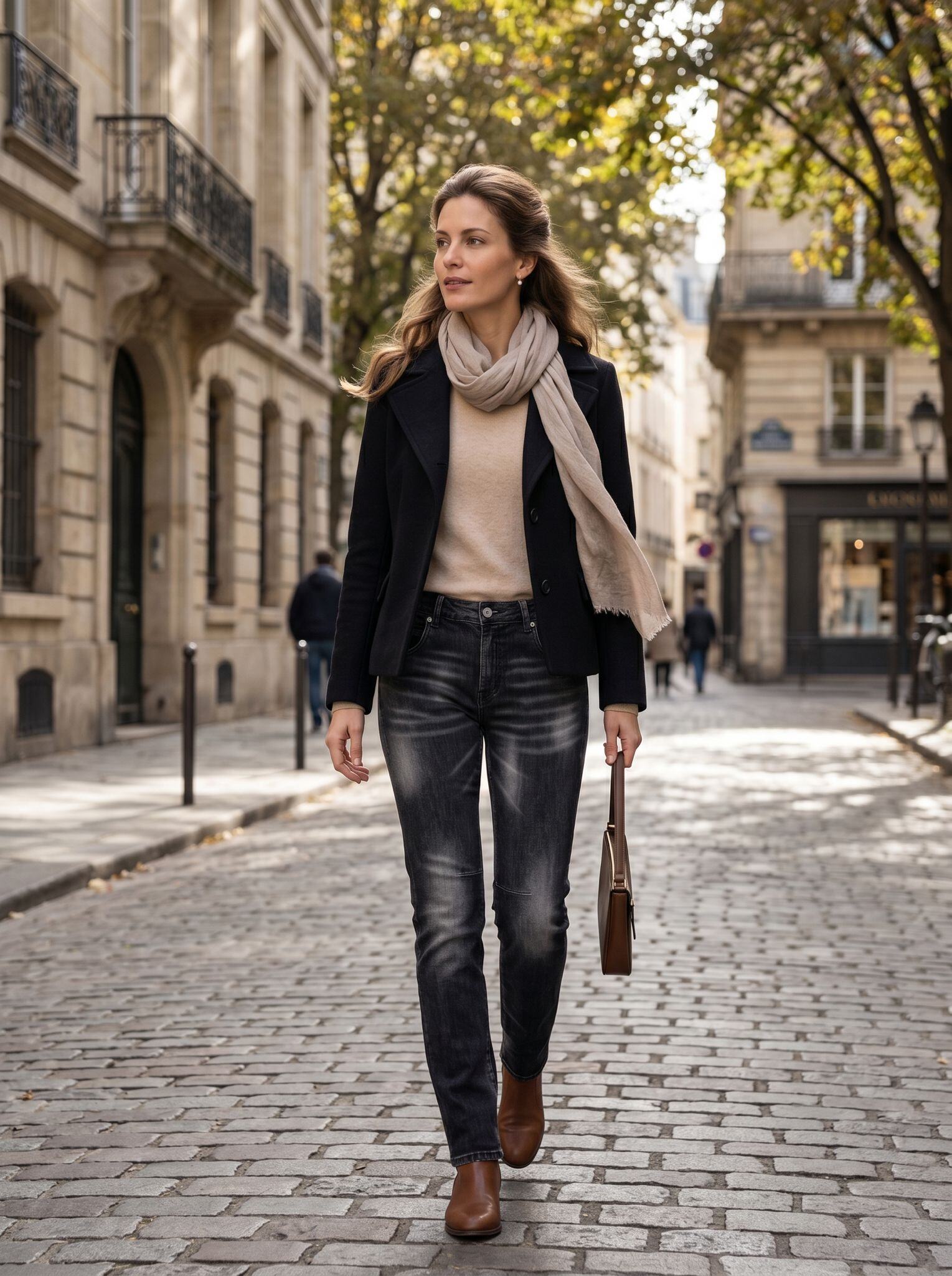 Großhändler Sexy Woman - Neuer Winterstil, Boyfriend-Jeans, verblasste Farbe, weicher Stoff, trendy und vielseitig.