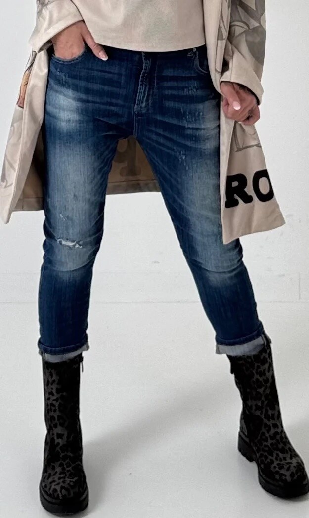 Großhändler Sexy Woman - Neuer Winterstil, Boyfriend-Jeans, verblasste Farbe