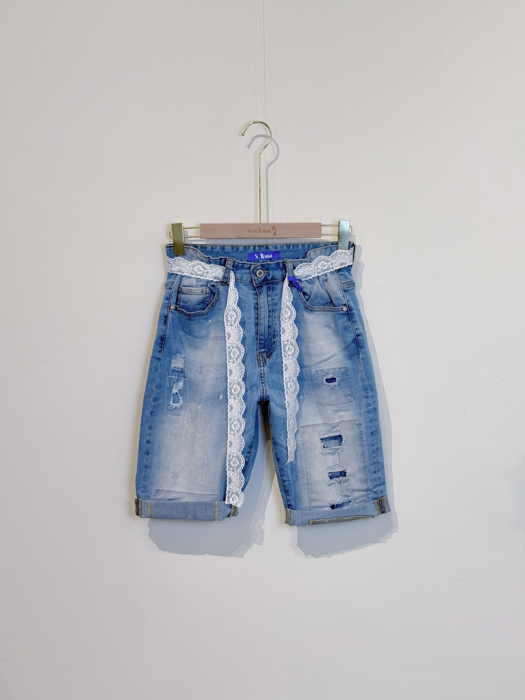 Wholesaler Sexy Woman - Bluefriend Fit Jeans Blue, Original Design, Soft denim, Streetwear style