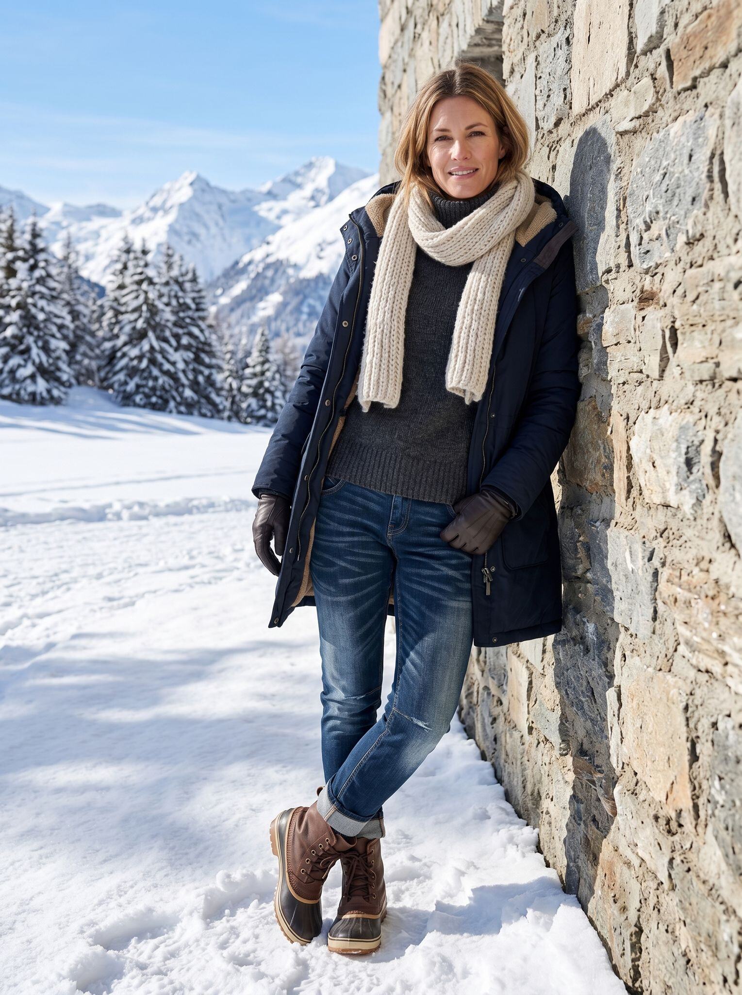 Grossiste Sexy Woman - Nouveau style d'hiver, jean boyfriend bleu, couleur délavée, tendance et polyvalent