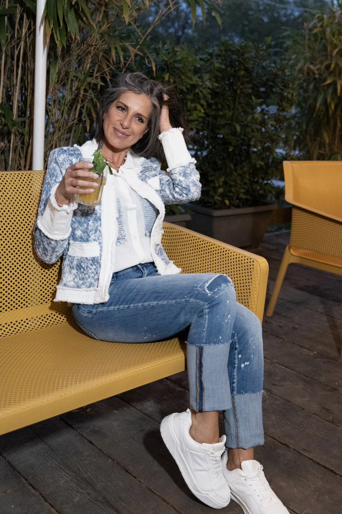 Wholesaler Sexy Woman - Jeans Boyfriend Fit Blue, Original Design, Soft Denim, Streetwear Style