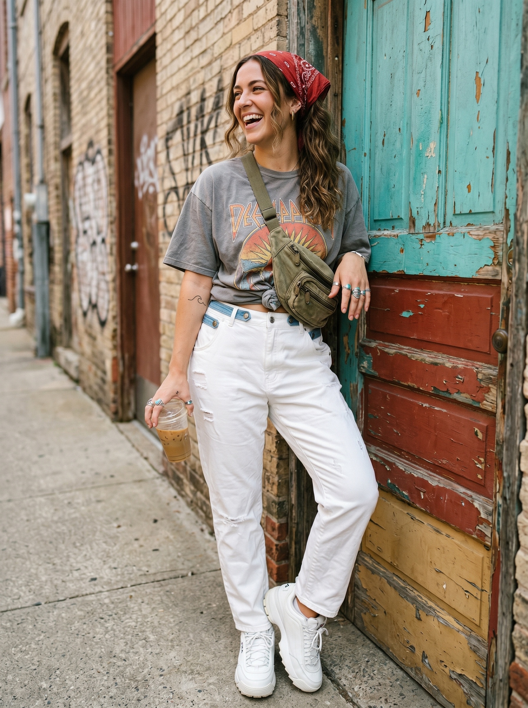 Mayorista Sexy Woman - Un par de jeans largos en denim lavado blanco, con un diseño minimalista pero rico en detalles, con un estilo casual enriquecido por un toque original y con carácter.