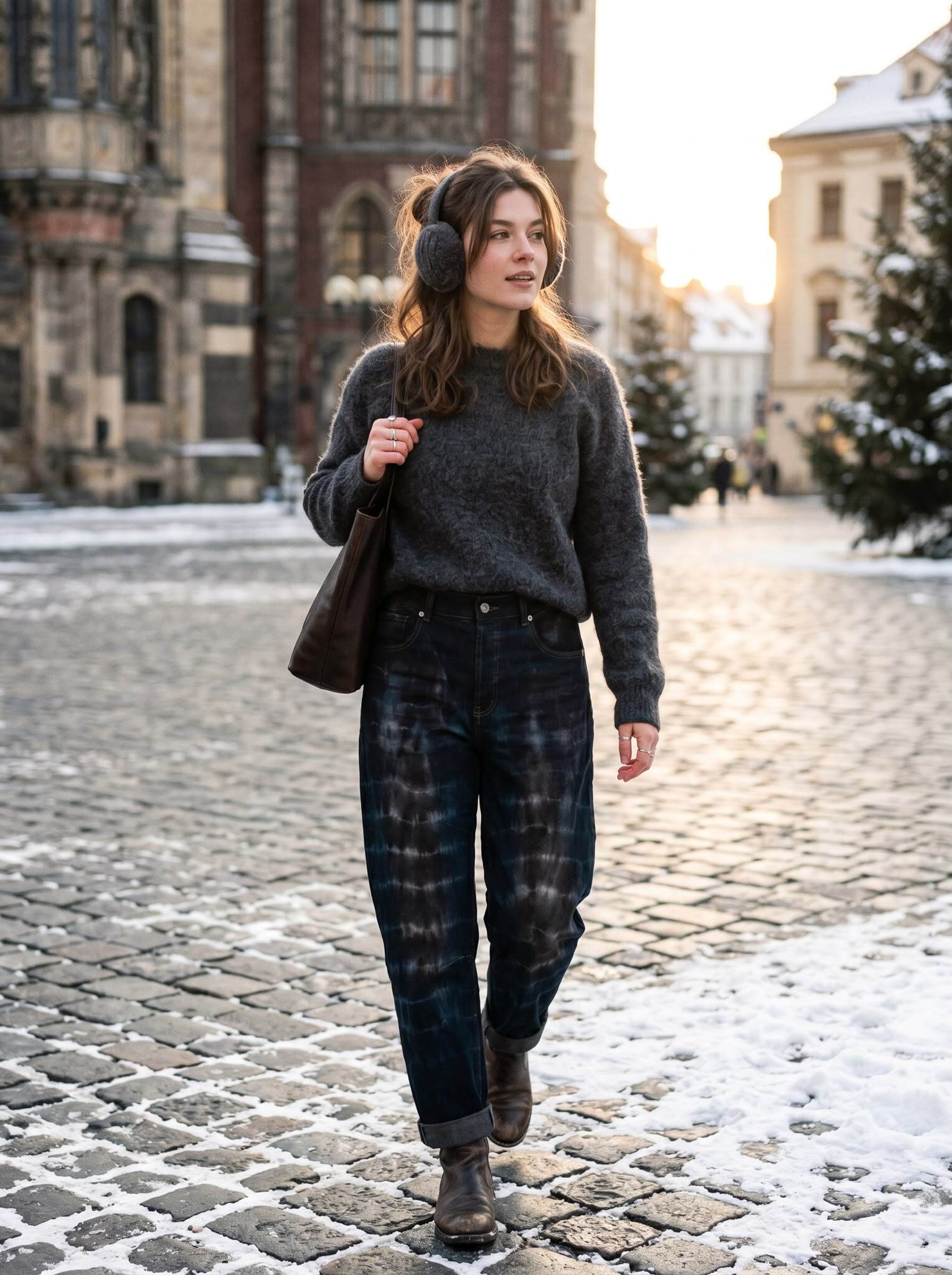 Wholesaler Sexy Woman - Casual jeans with original designs and tie-dye dyeing techniques make them unique, fashionable, versatile, and practical.