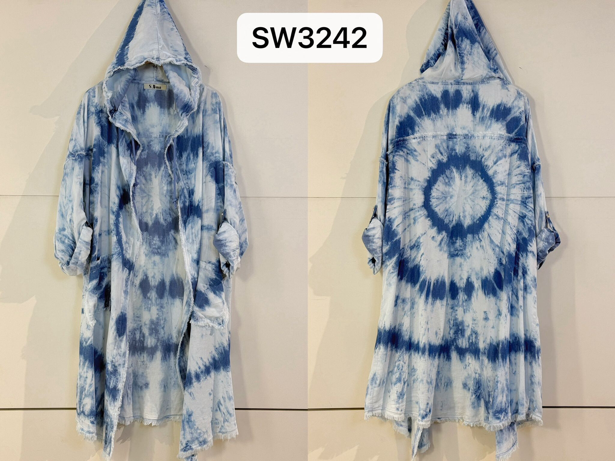 Wholesaler Sexy Woman - Long-sleeved cardigan, elegant and versatile, with a unique rinsing process.