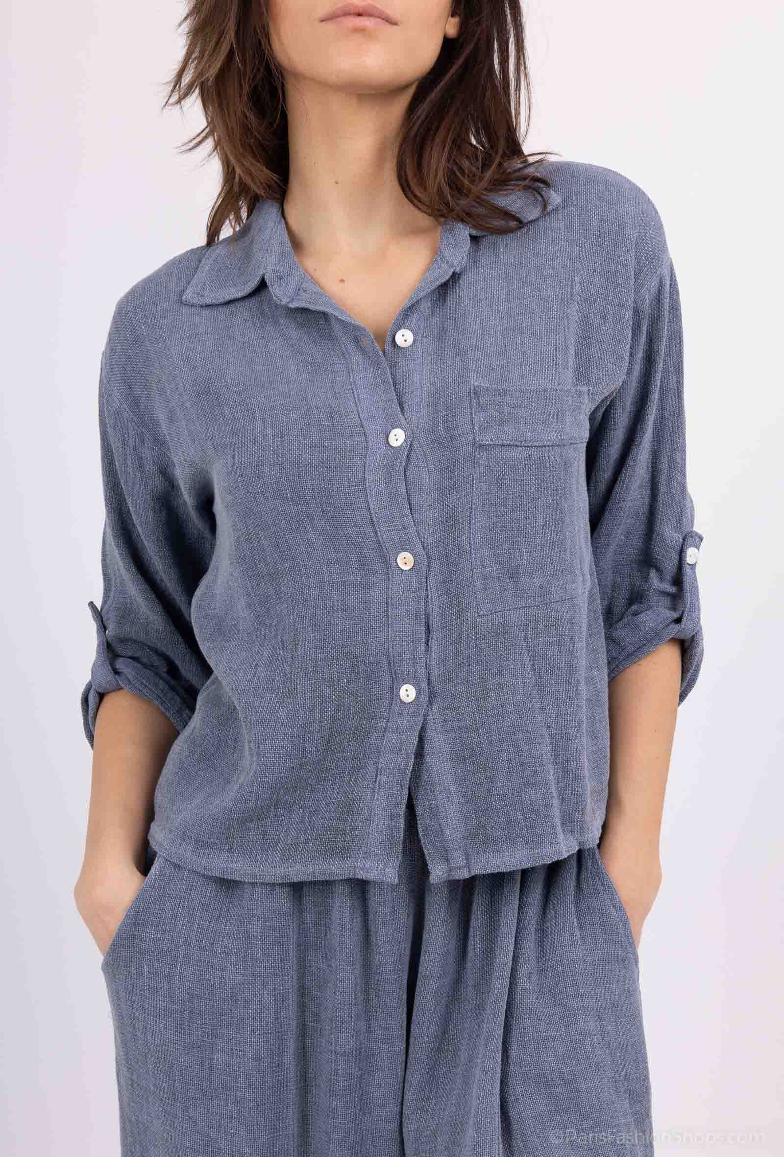 Wholesaler SHYLOH - Lin Cotton blouse