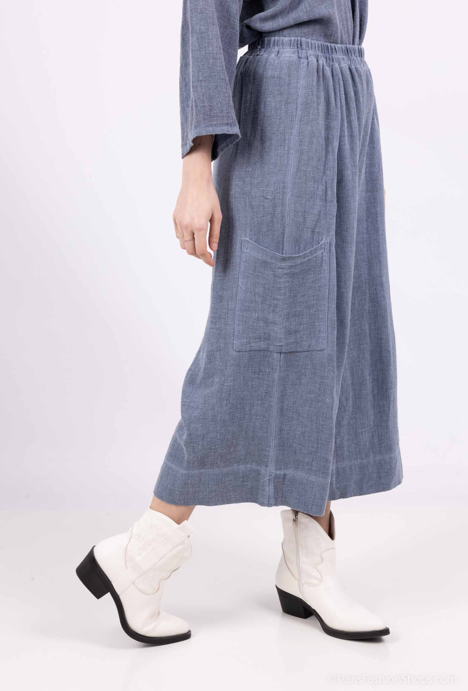 Wholesaler SHYLOH - Cotton linen pants
