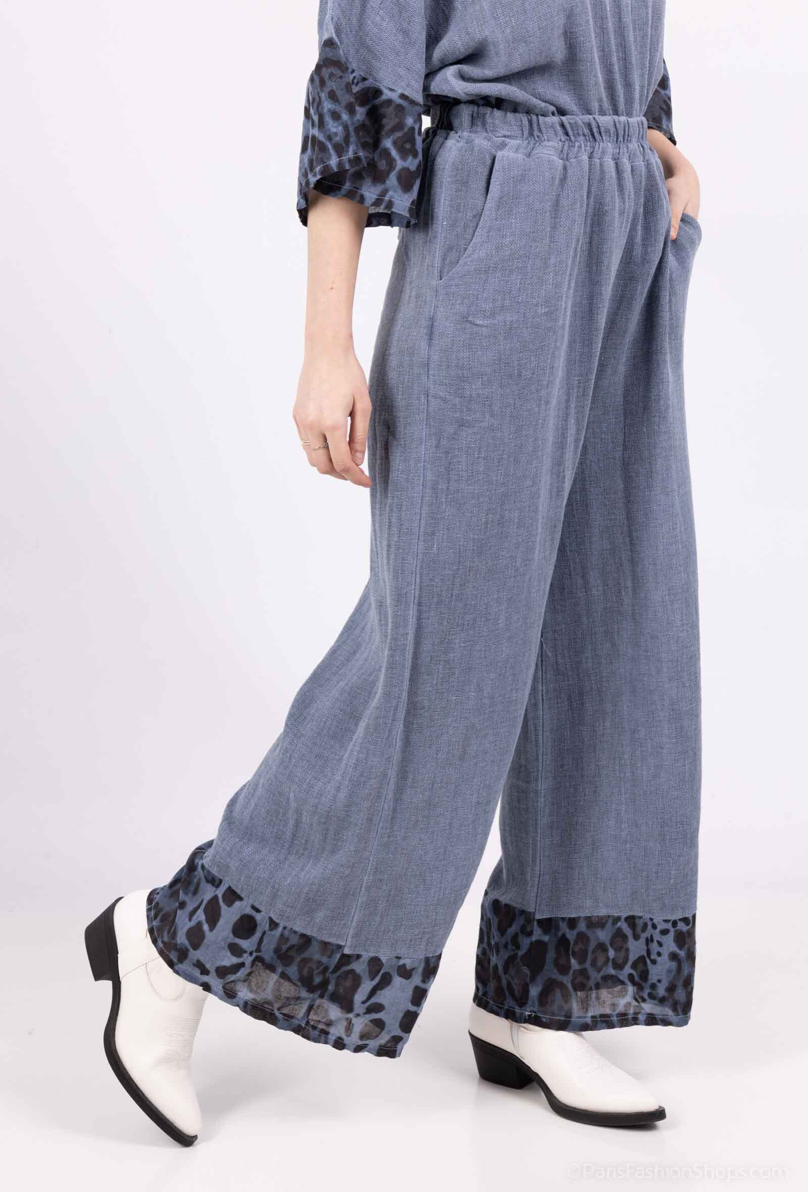 Wholesaler SHYLOH - Cotton linen pants