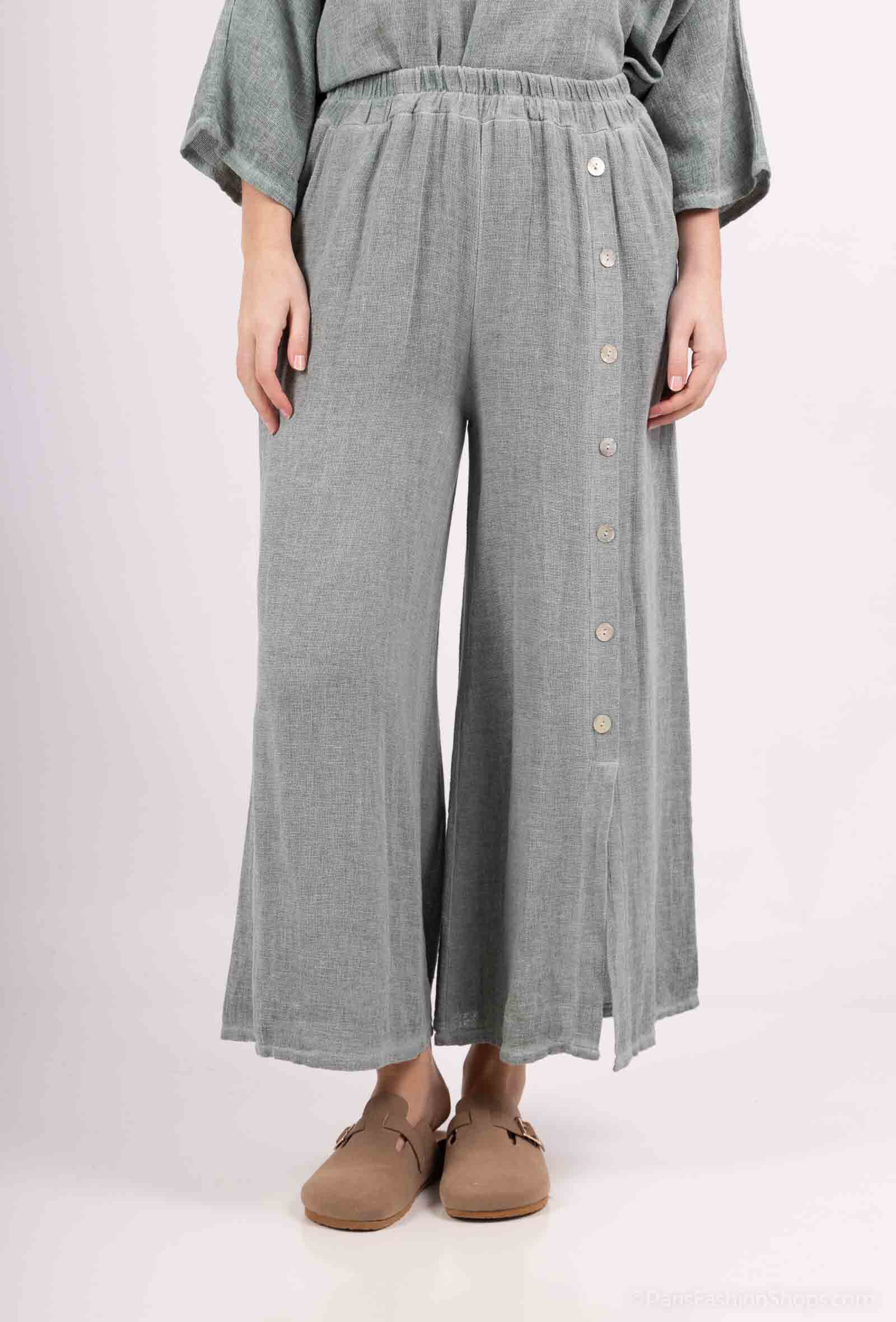 Wholesaler SHYLOH - Large buttons pants