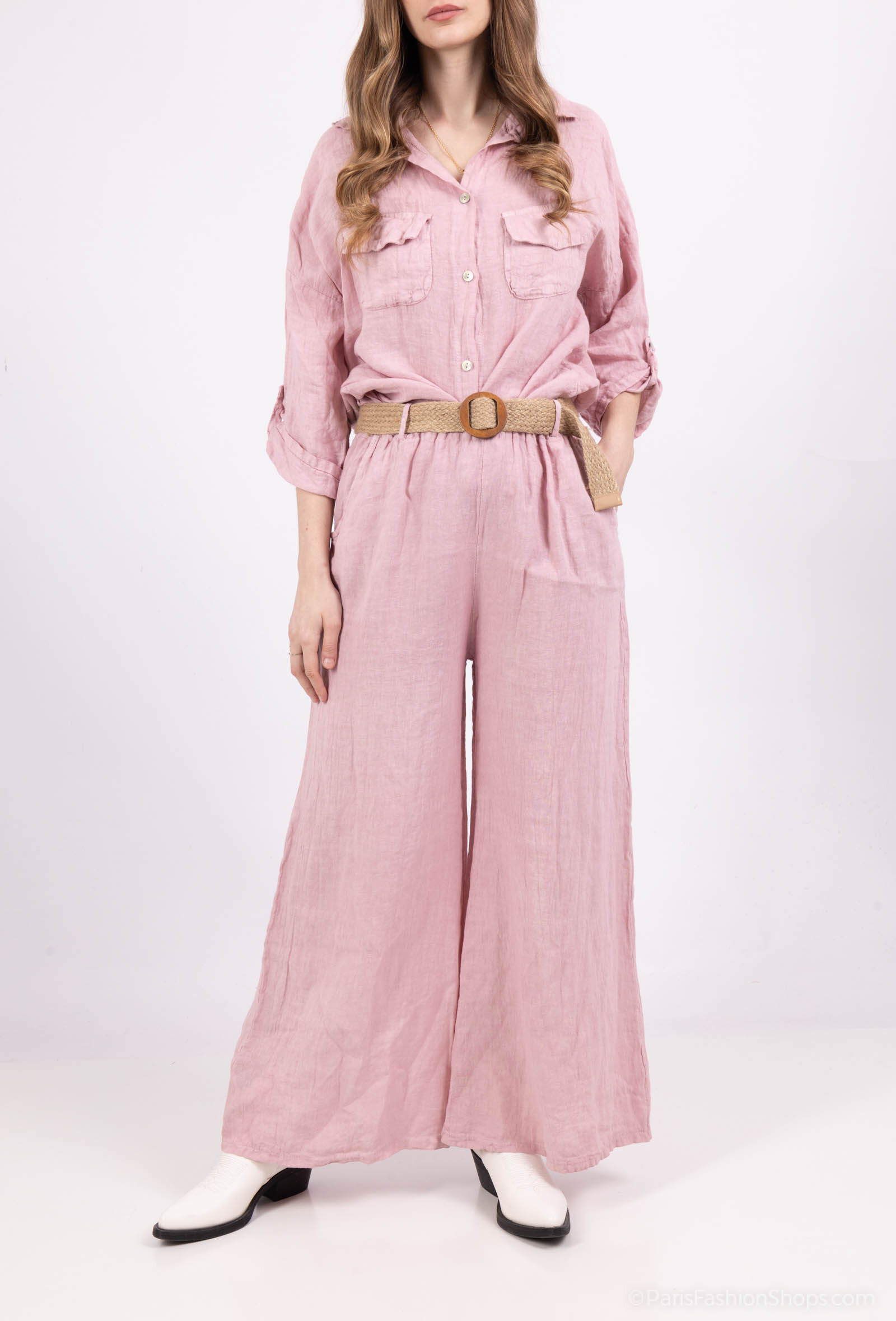 Wholesaler SHYLOH - Wide linen pants