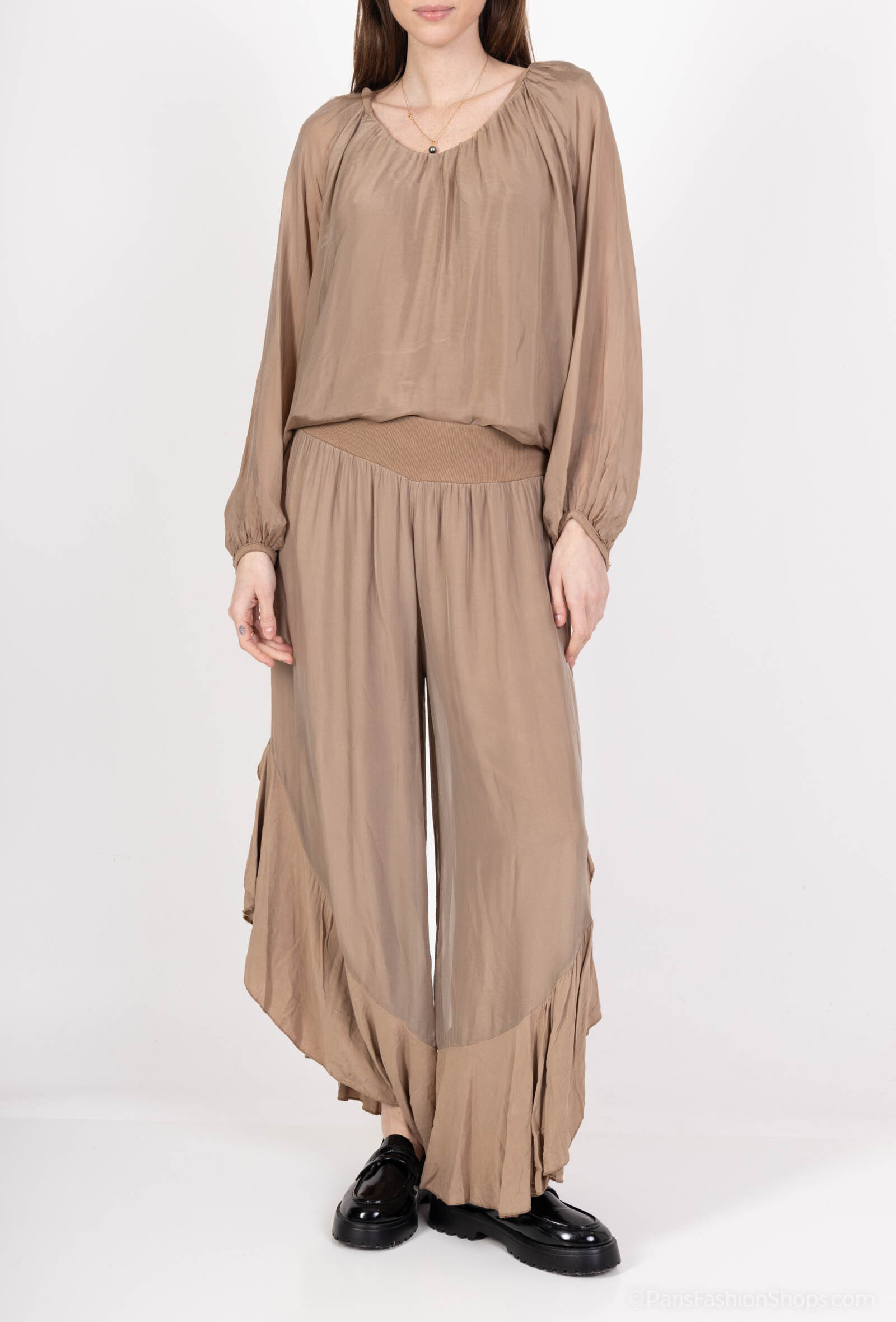 Wholesaler SHYLOH - Silk bias pants