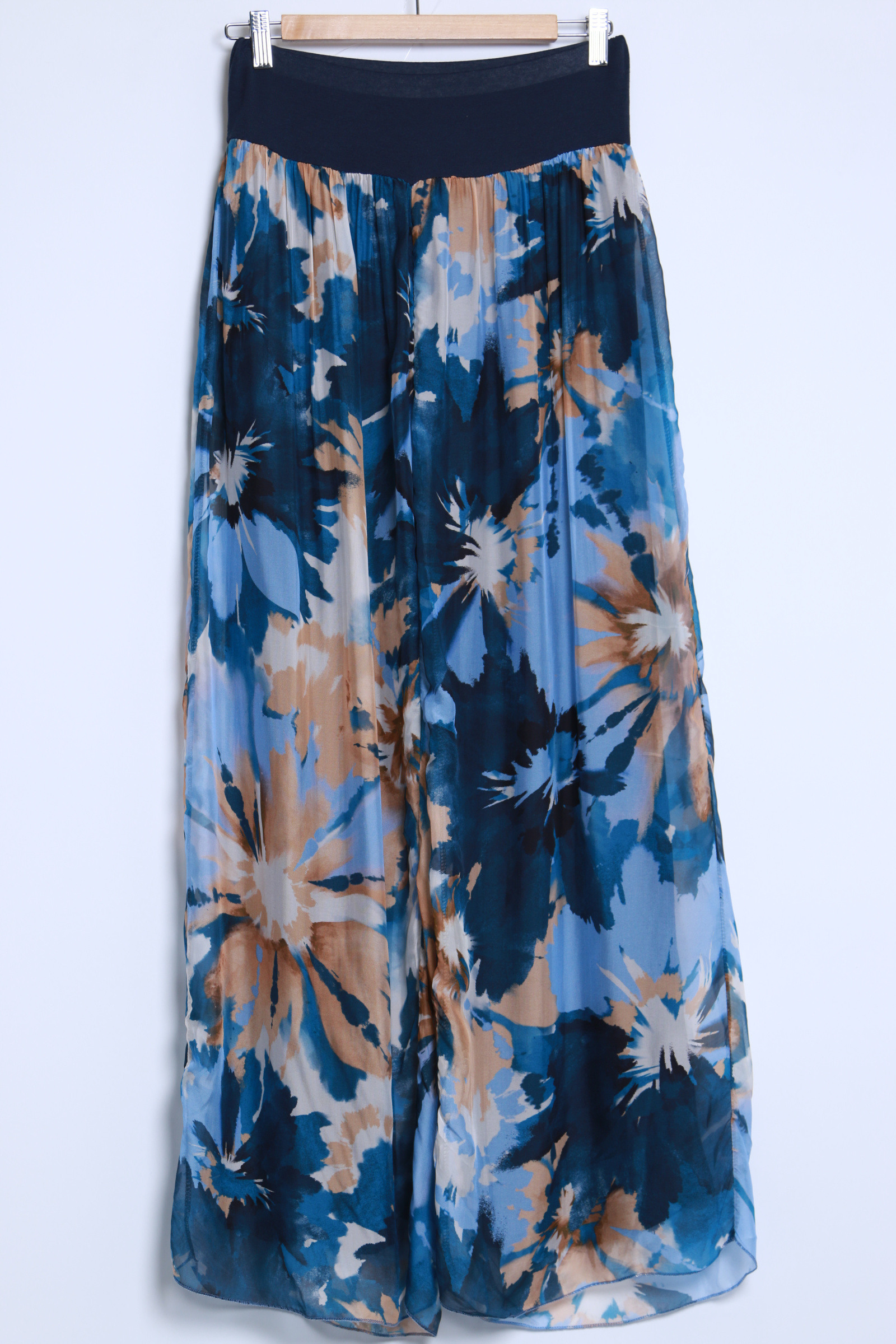 Mayorista SHYLOH - Pantalón de seda estampado
