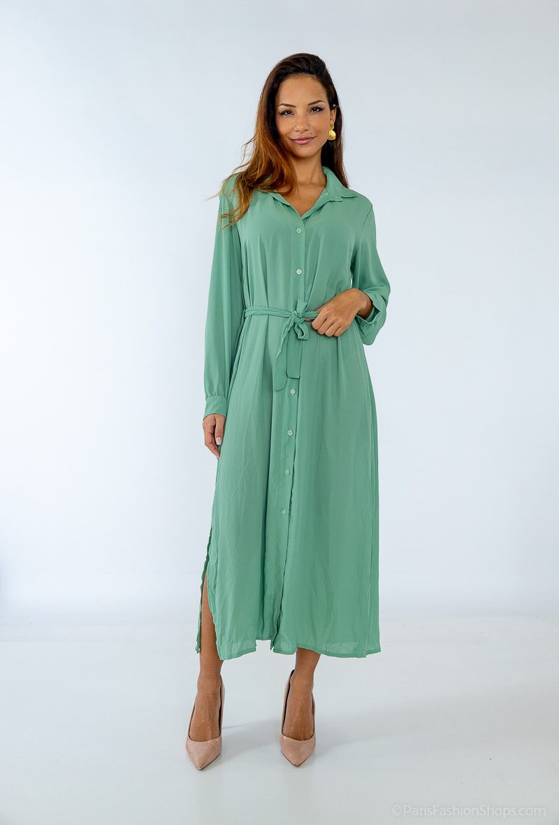 Mayorista SHYLOH - Vestido camisero