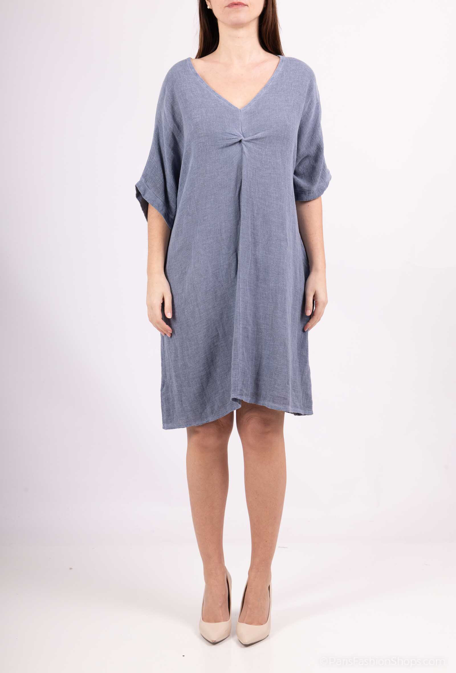 Wholesaler SHYLOH - Long linen cotton dress