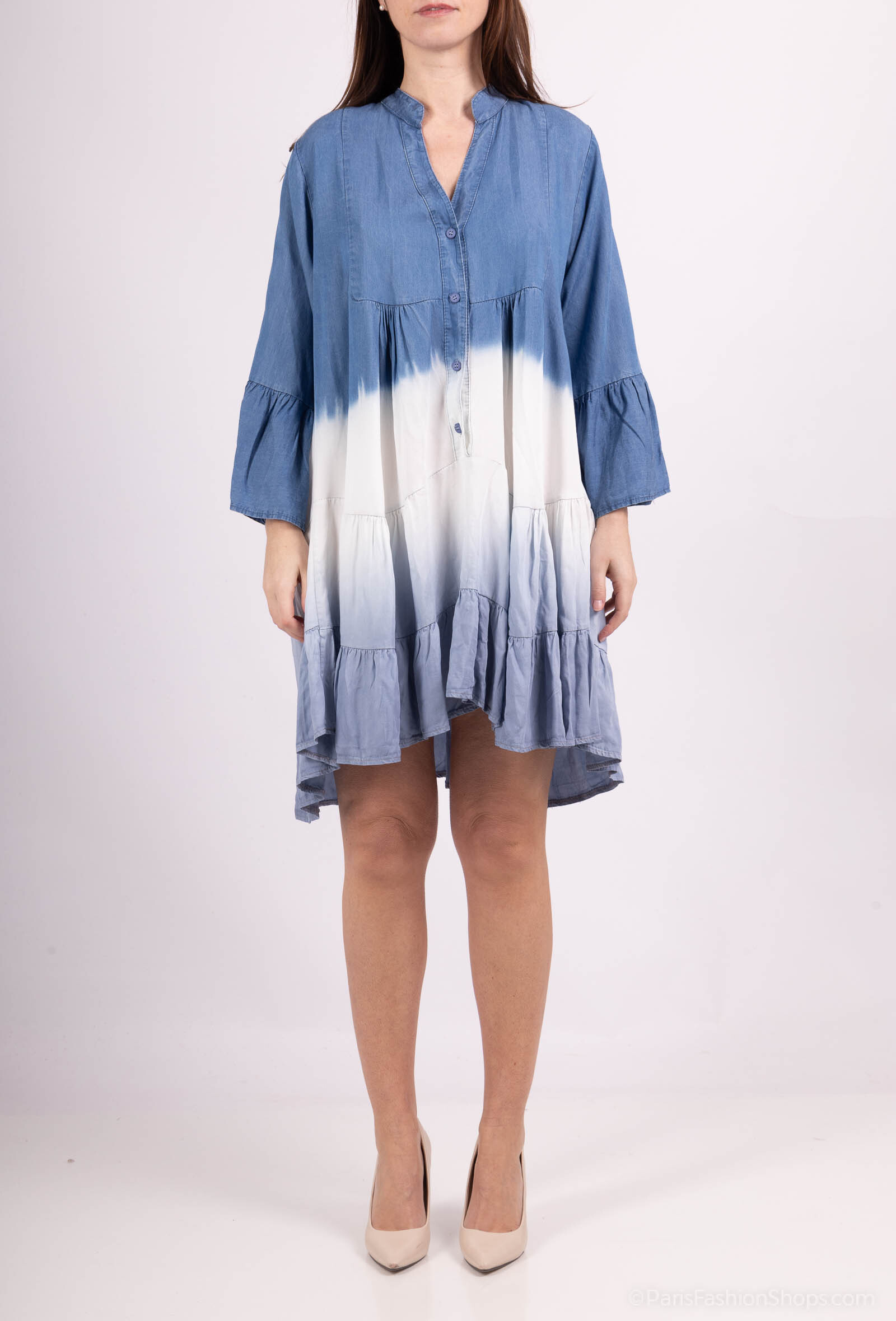 Wholesaler SHYLOH - Jean Tie and Dye dress