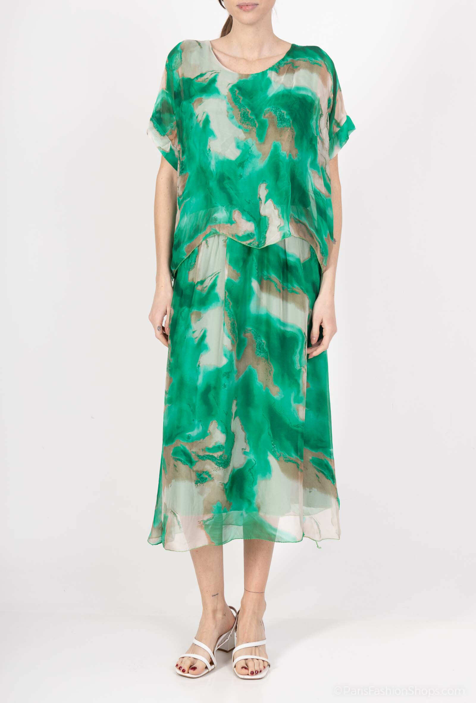 Wholesaler SHYLOH - Long silk dress