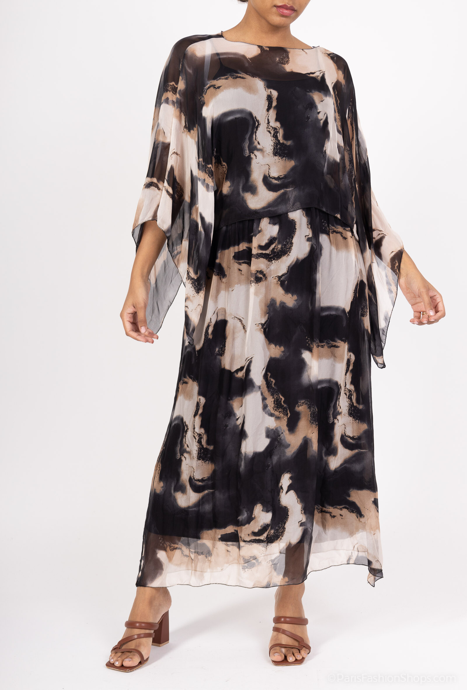 Wholesaler SHYLOH - 2 in 1 printed dress