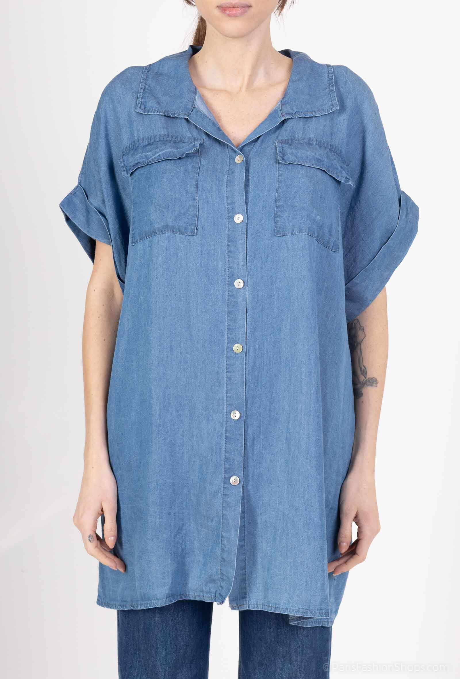 Wholesaler SHYLOH - Jean shirt dress