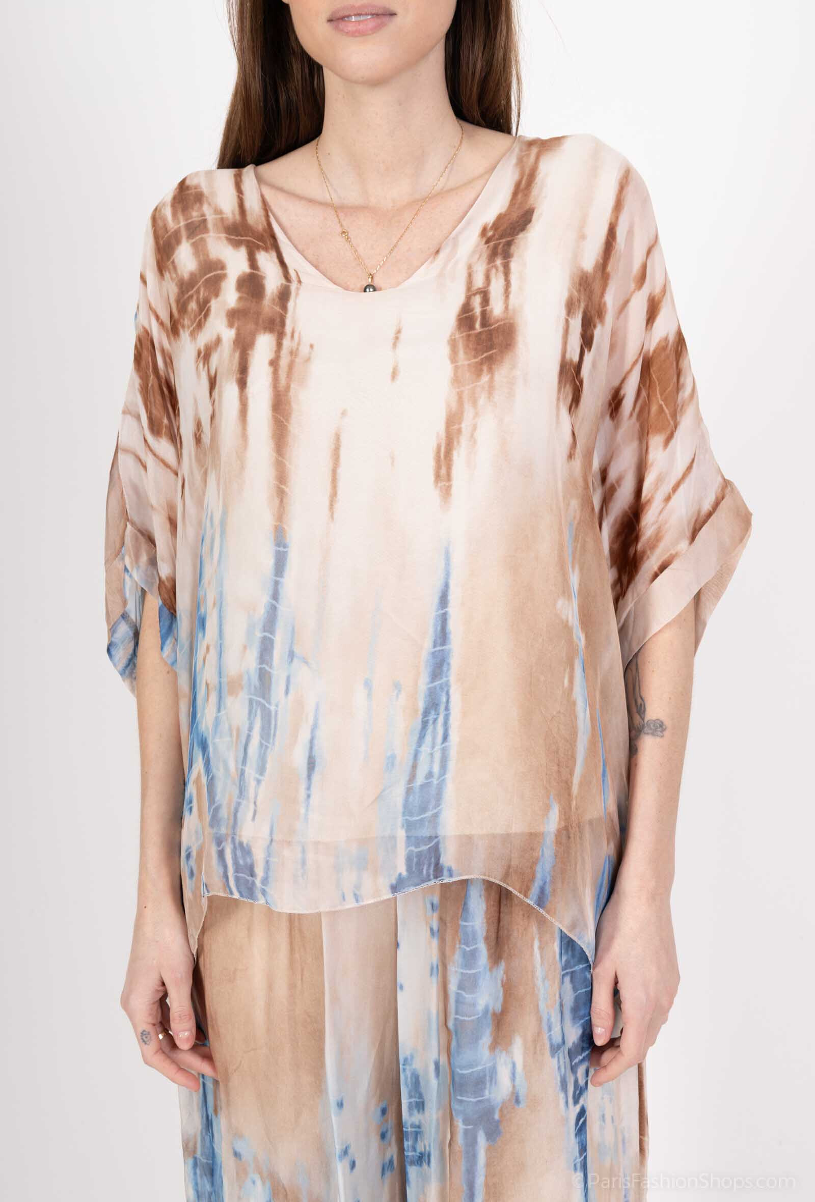 Wholesaler SHYLOH - Top printed silk