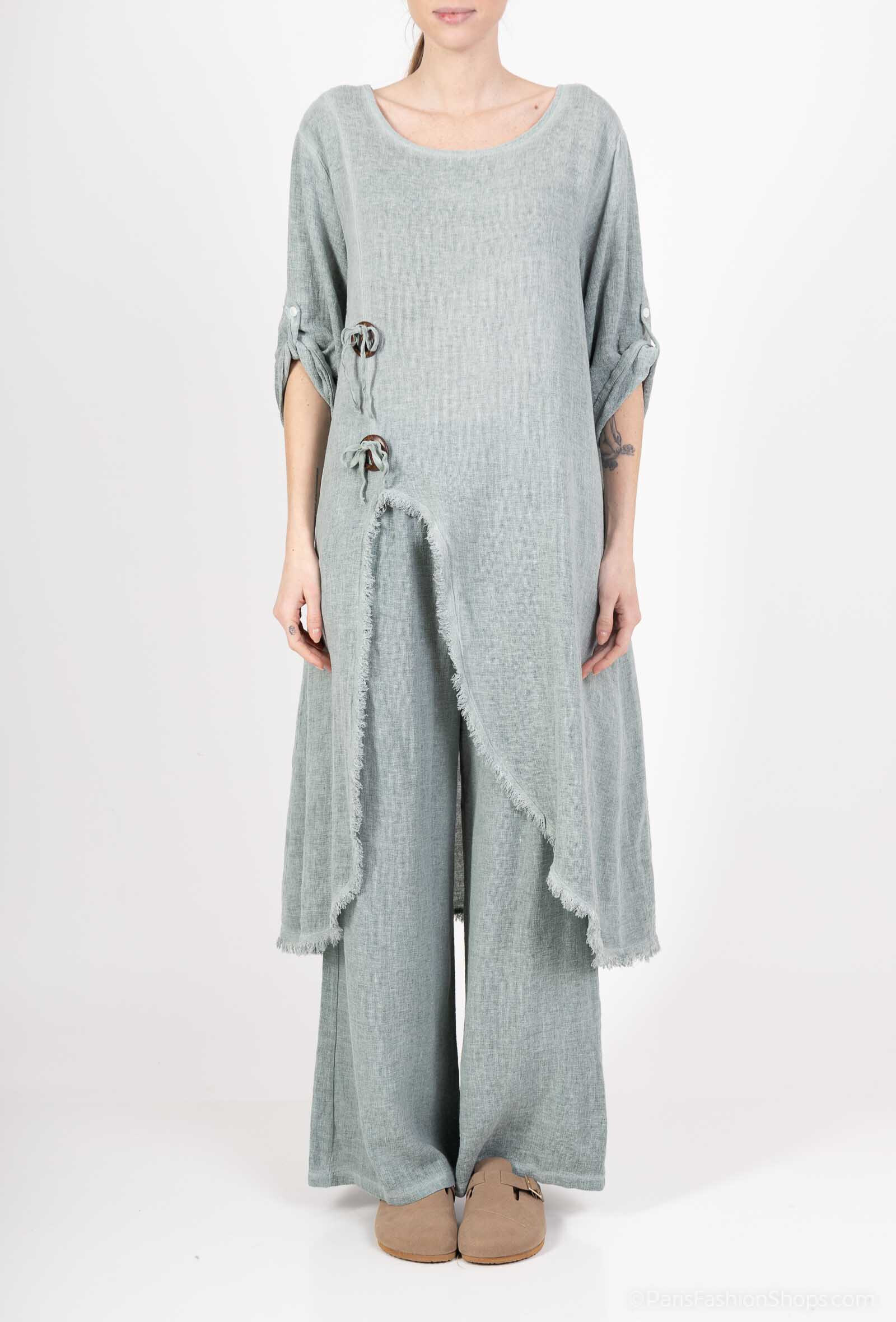 Wholesaler SHYLOH - Cotton linen tunic
