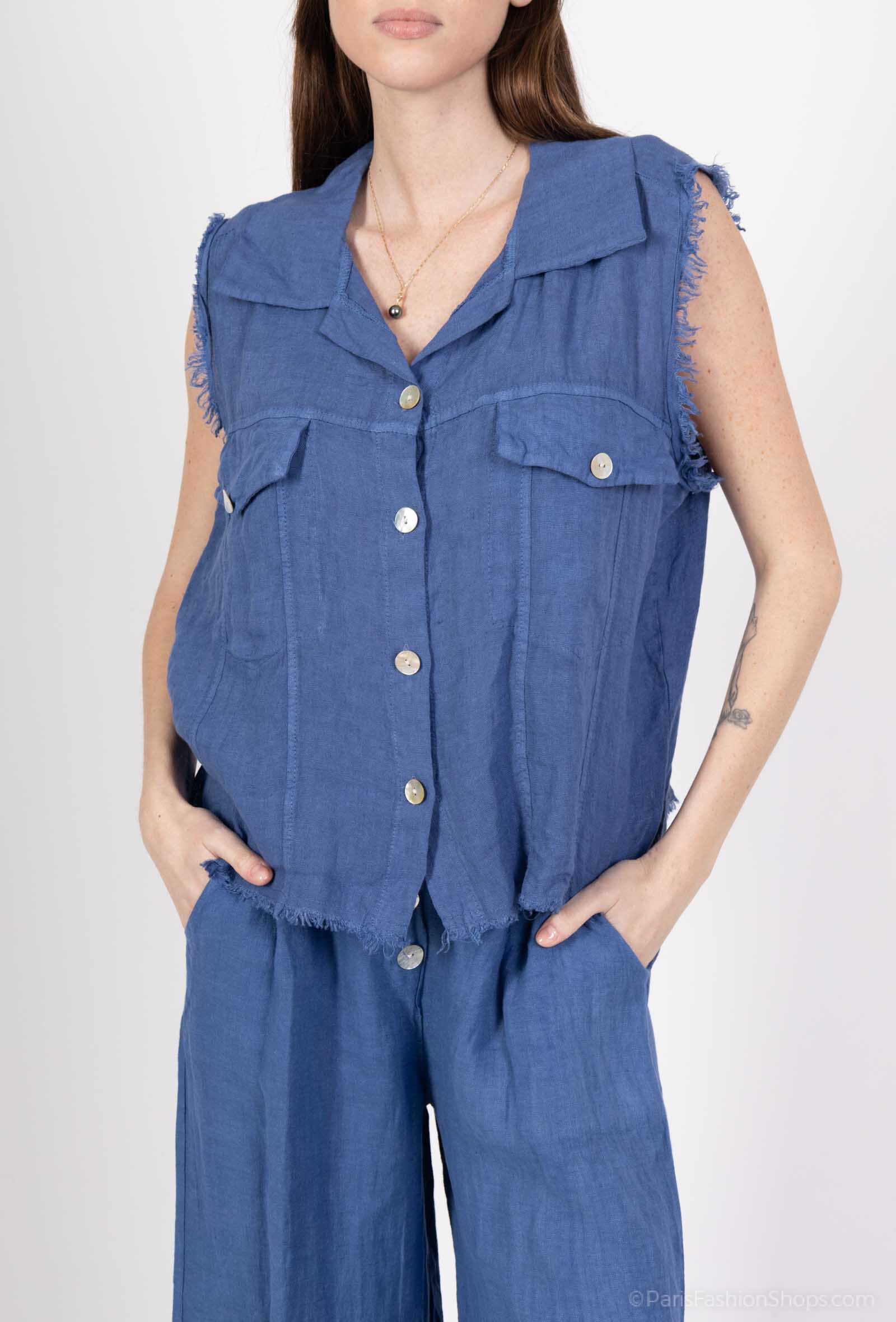 Wholesaler SHYLOH - Linen jacket