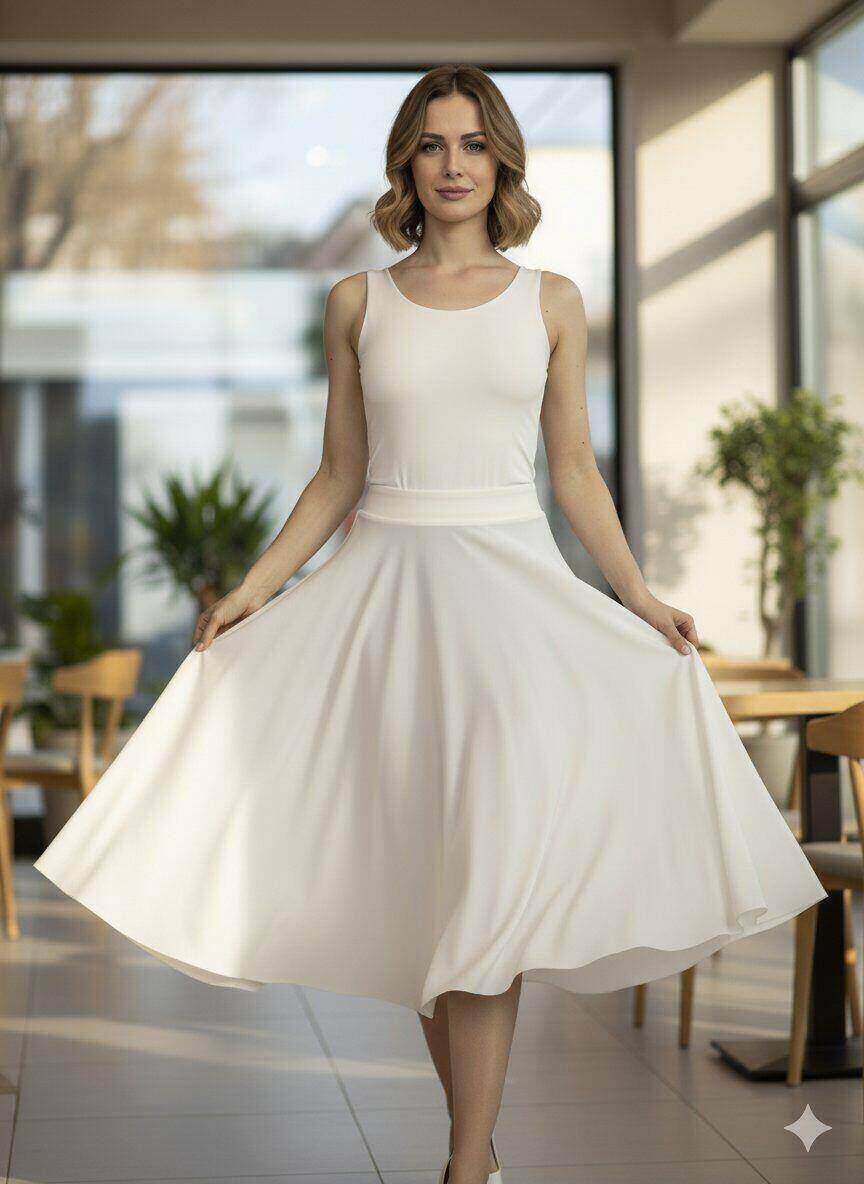 Mayorista SILVER FASHION - Falda plisada elegante