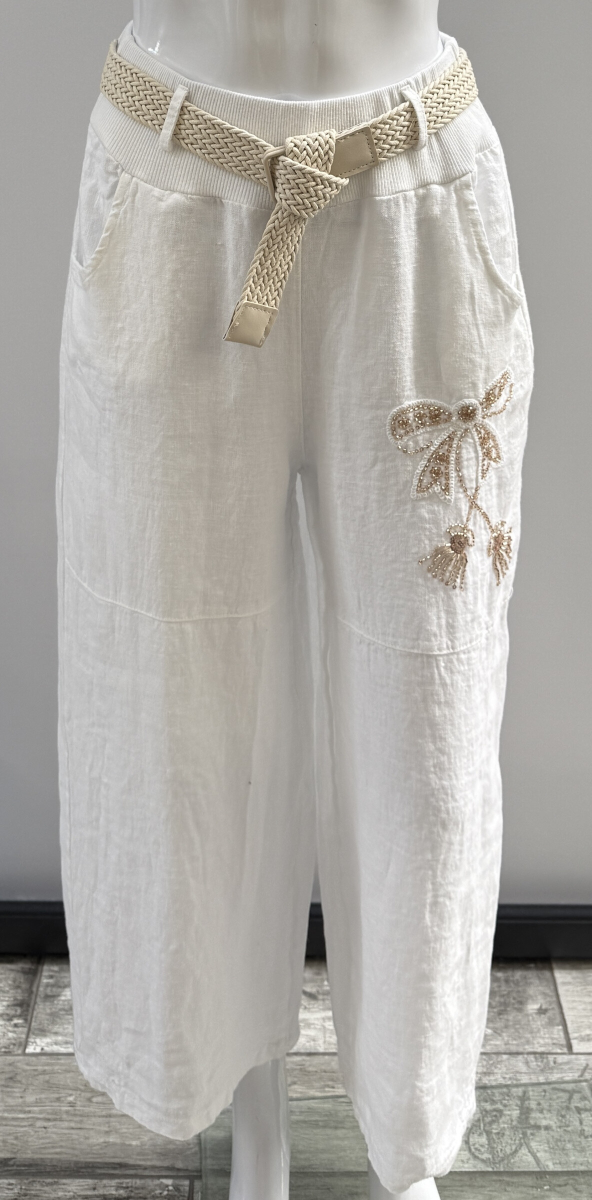 Grossista SILVIA - pantalone di lino