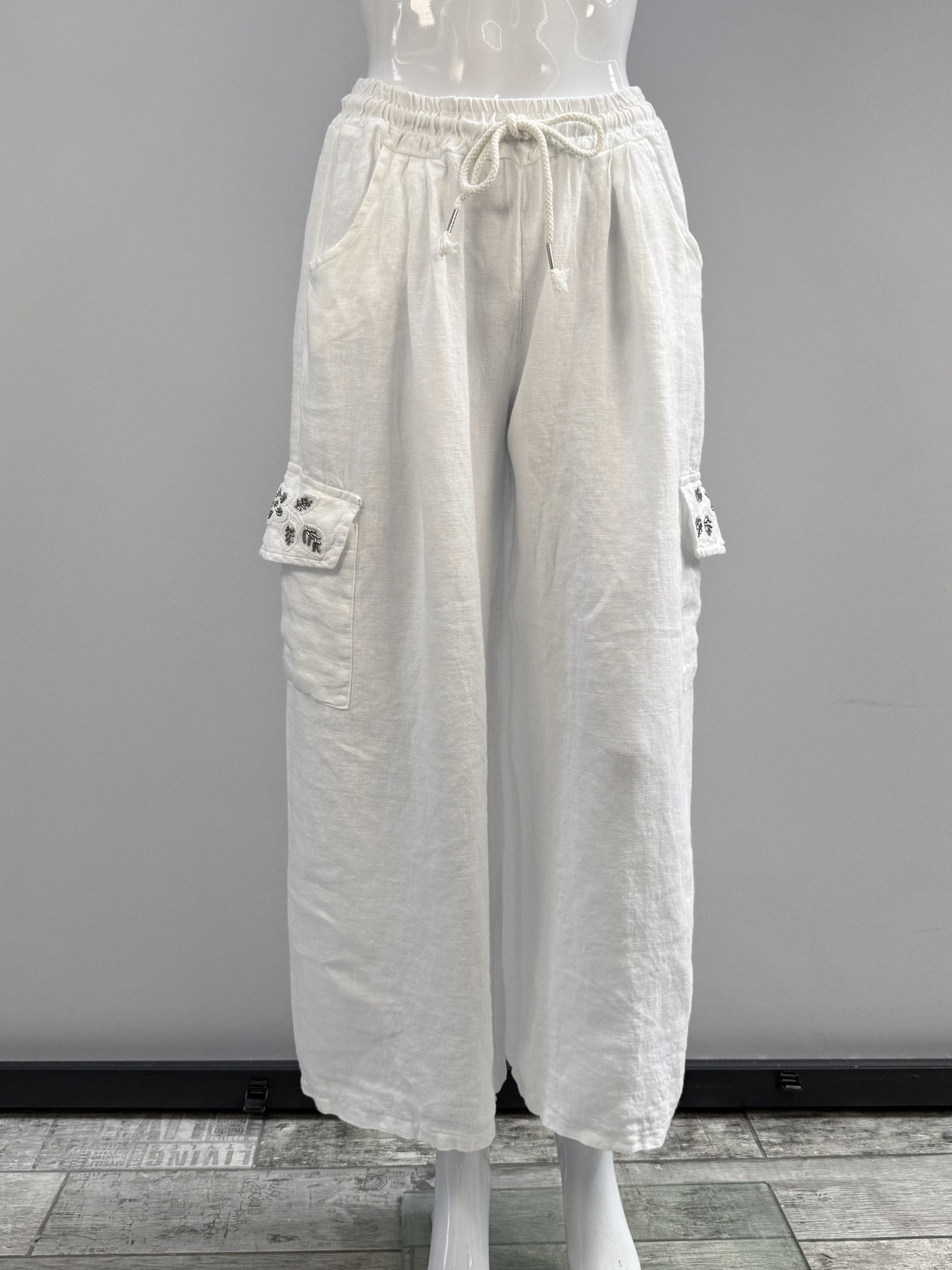 Wholesaler SILVIA - Palazzo pants with sequins