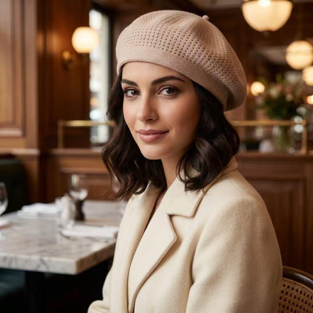 Wholesaler Sissi Accessori - REVERSIBLE BERET FOR WINTER