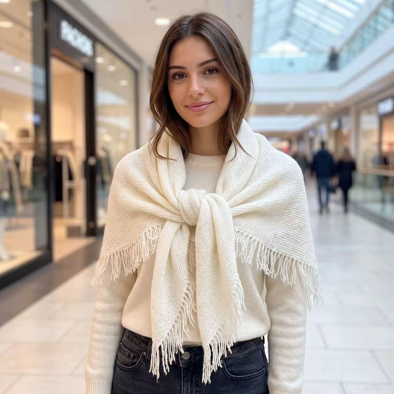 Grossiste Sissi Accessori - ÉCHARPE TRIANGULAIRE