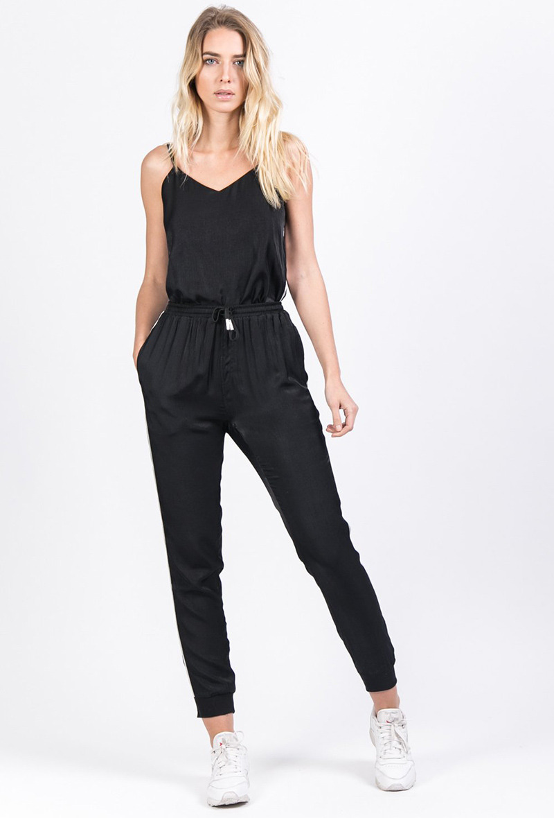 Wholesaler Sixth June Paris - Black satin band tank top