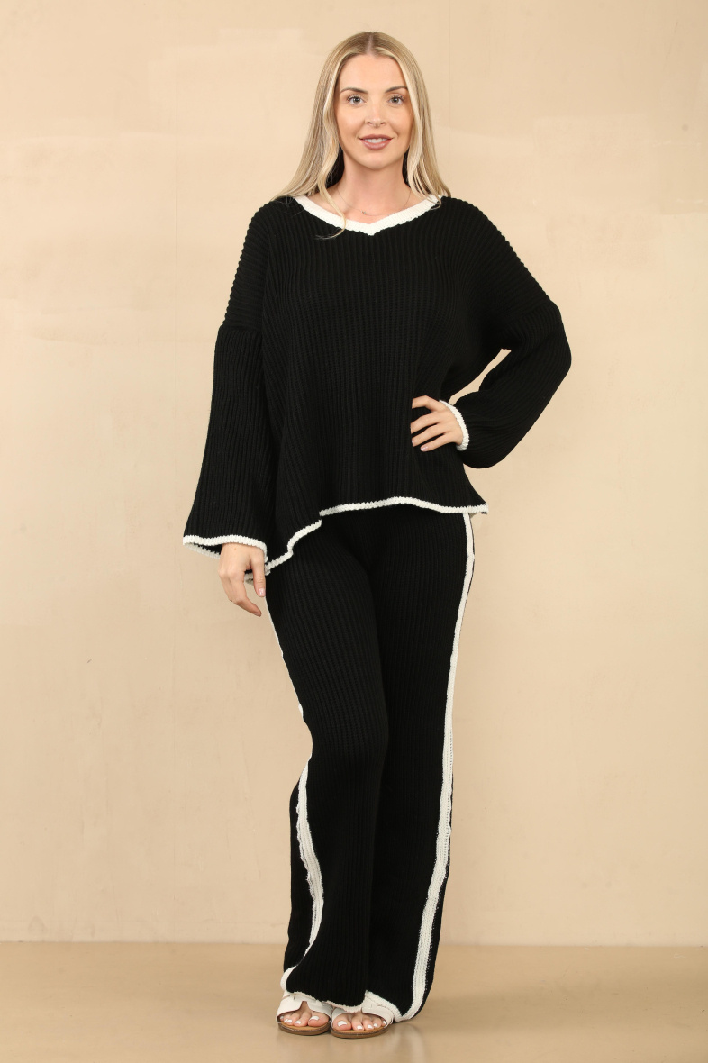 Wholesaler SK MODE - Comfortable and stylish knitted lounge set Ref-24608