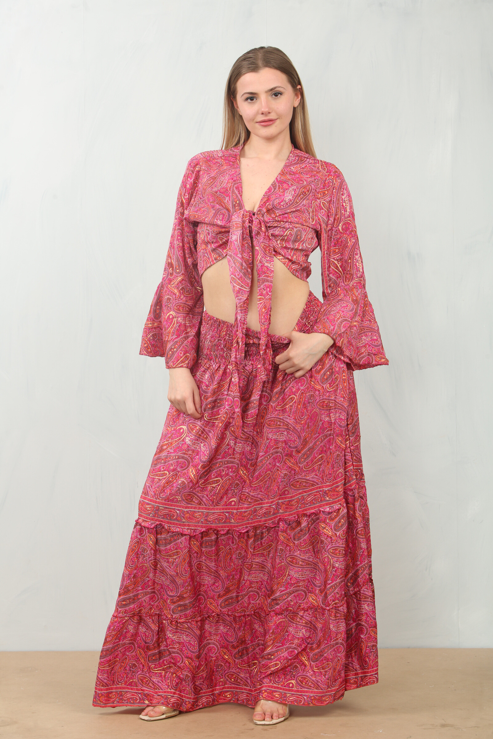 Wholesaler SK MODE - Boho Paillett set- Ref.SK- 098