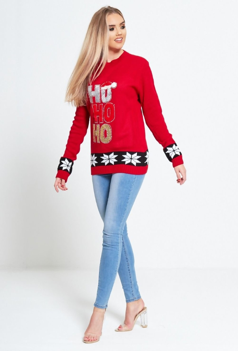 Wholesaler SK MODE - Christmas sweater women hohoho 2021 ethoho-sh