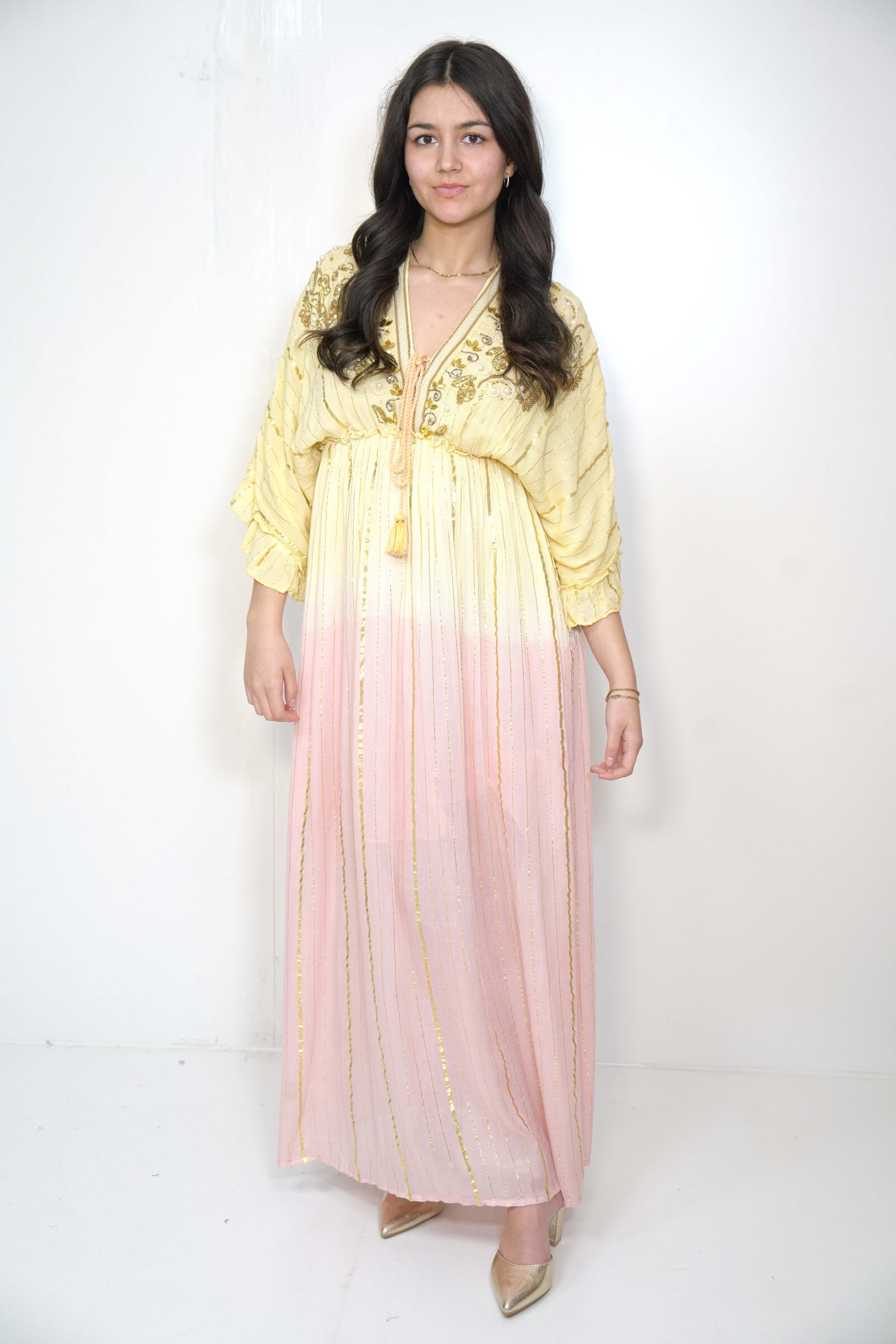 Wholesaler SK MODE - Rosé sun dress