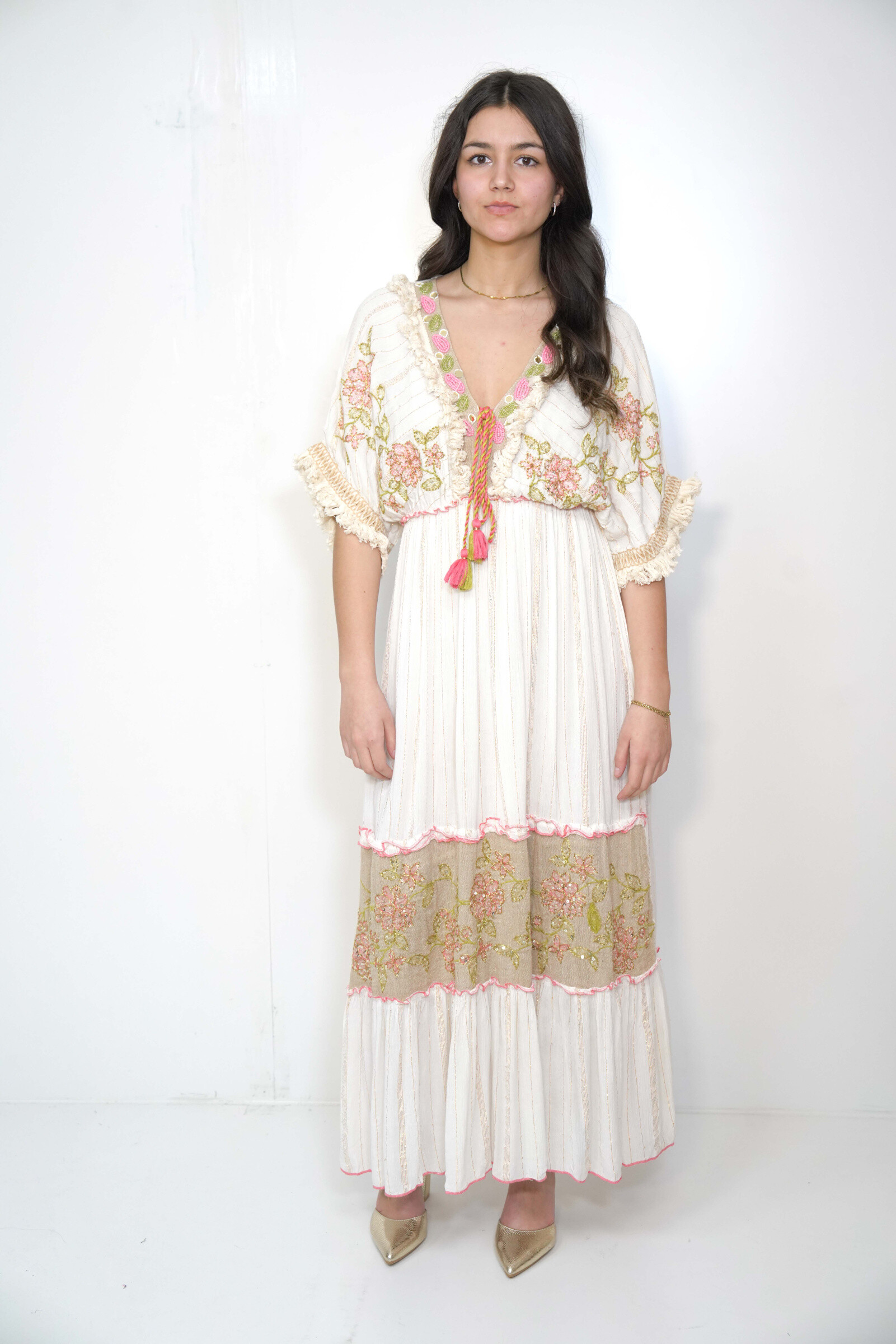 Wholesaler SK MODE - "Summer pink" dress