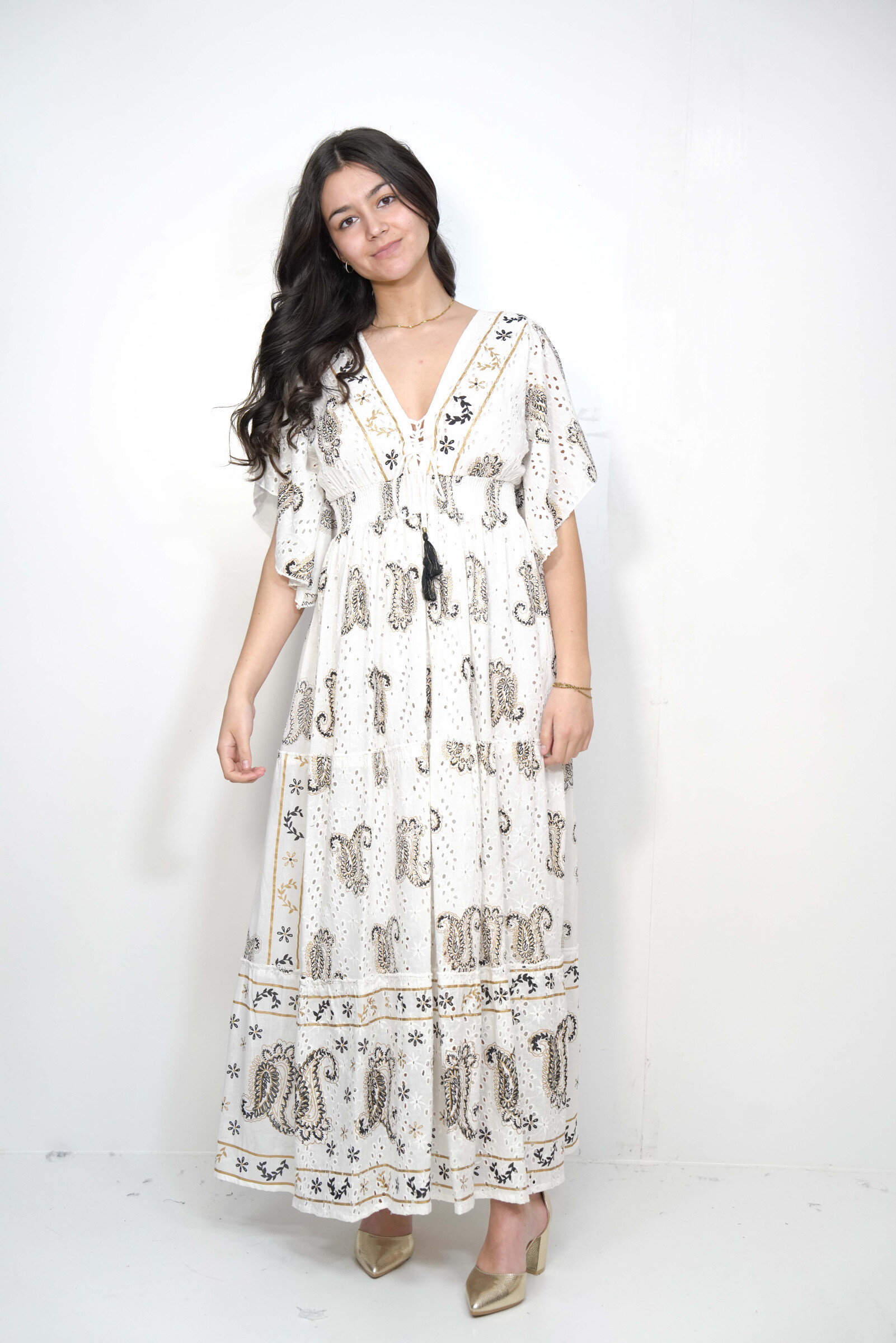 Wholesaler SK MODE - "Yasmina" dress - Bohemian refinement