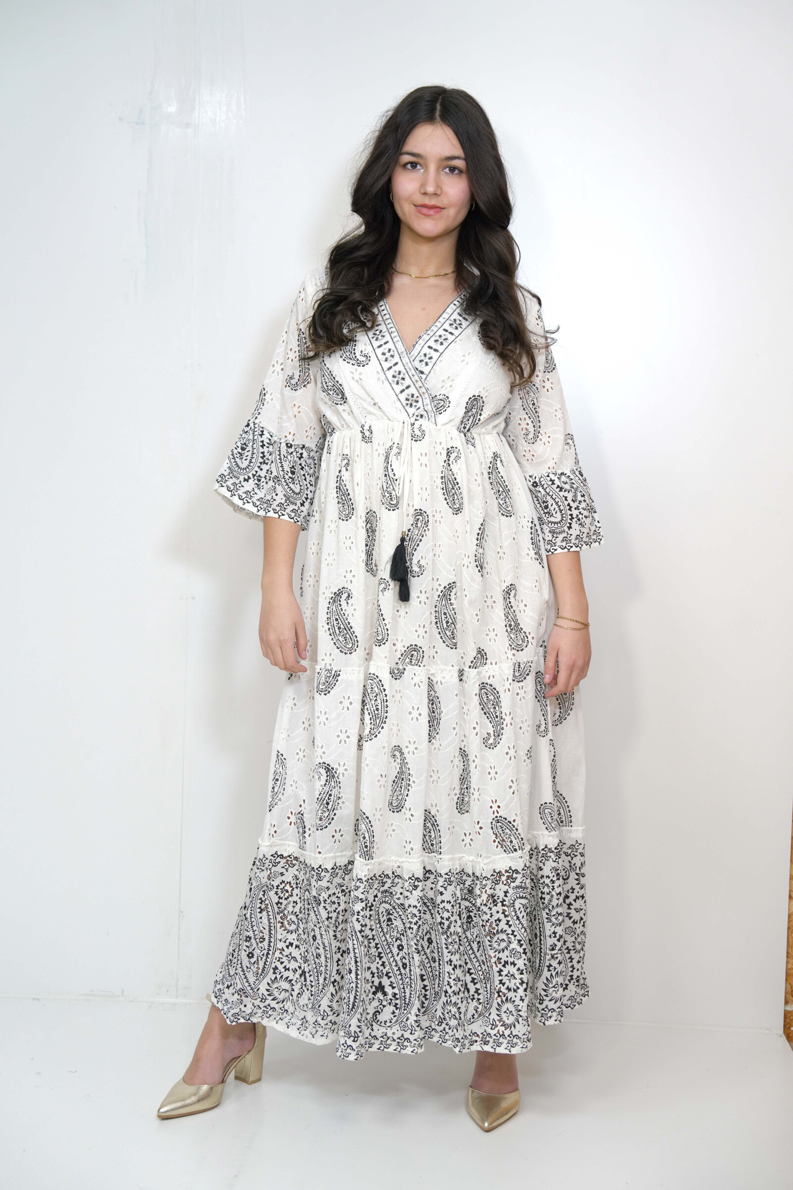 Wholesaler SK MODE - "Almira" dress - bohemian refinement