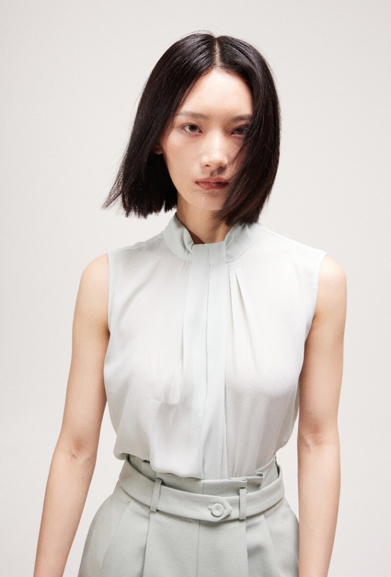 Mayorista Smart and Joy - Camisa elegante sin mangas