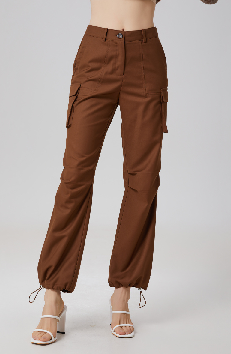 Wholesaler Smart and Joy - Drawstring ankle cargo pants