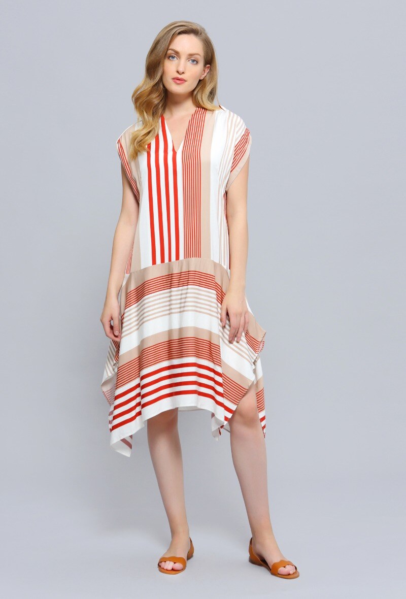 Wholesaler Smart and Joy - Striped print dress