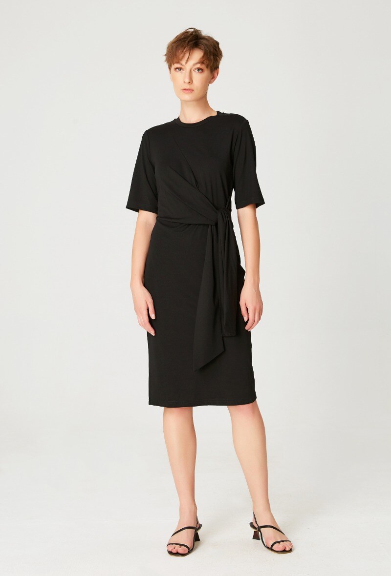Wholesaler Smart and Joy - Side wide knot dress