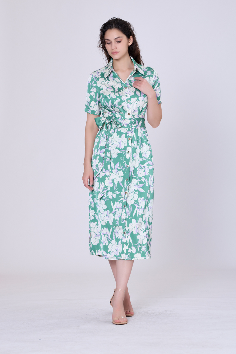 Mayorista Smart and Joy - Vestido camisero con botones