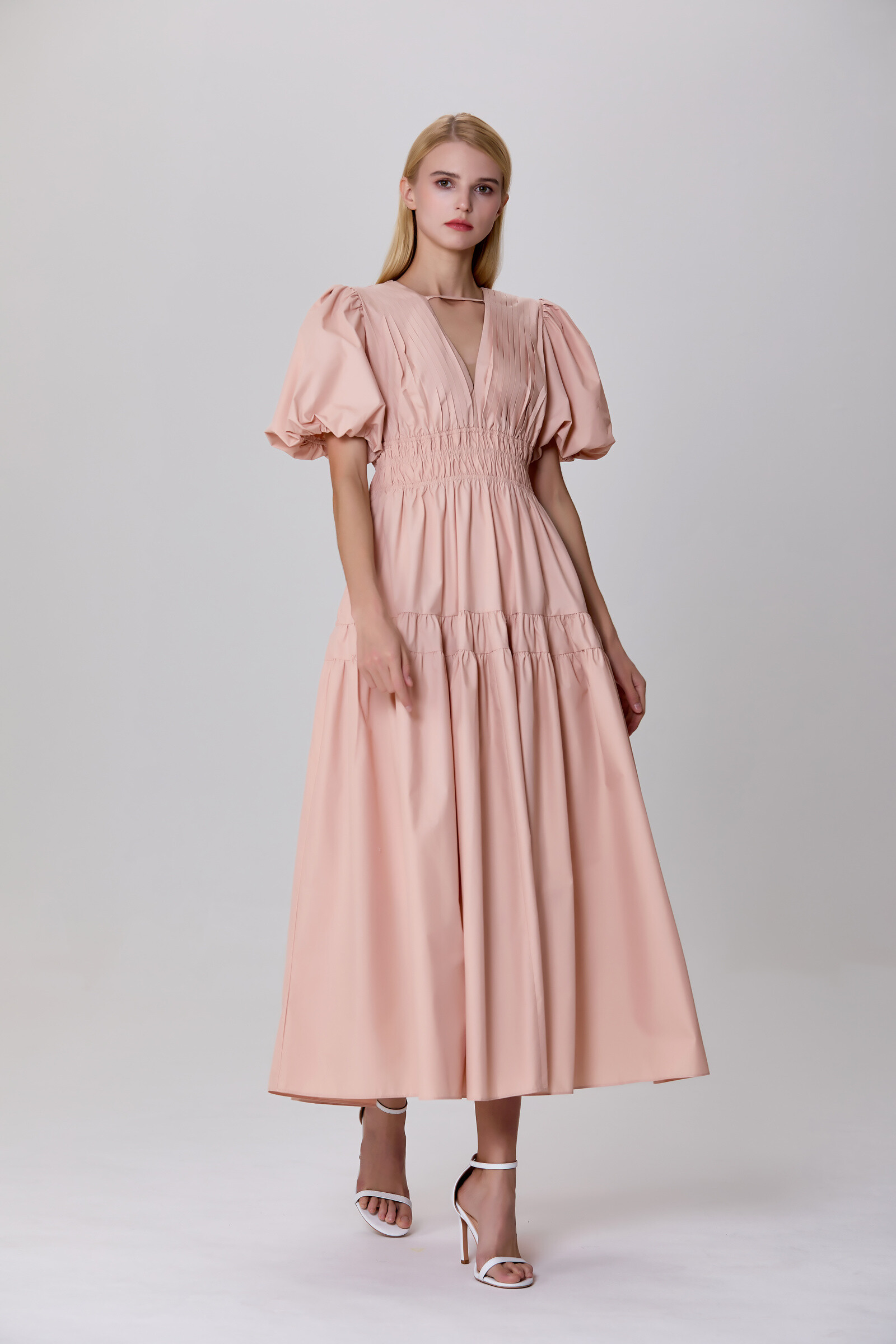 Grossiste Smart and Joy - Robe bouffante à volants
