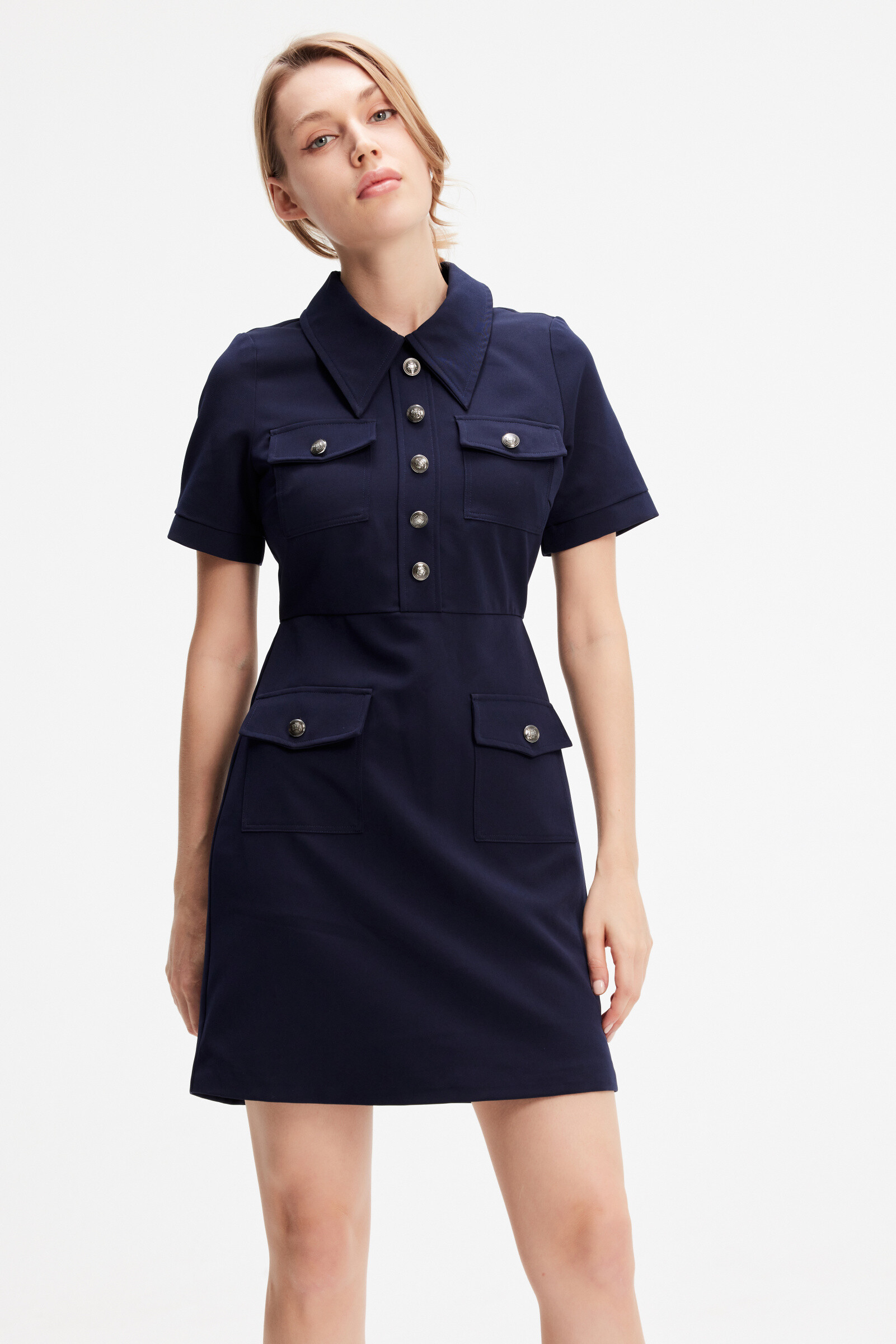 Grossiste Smart and Joy - Robe courte style safari