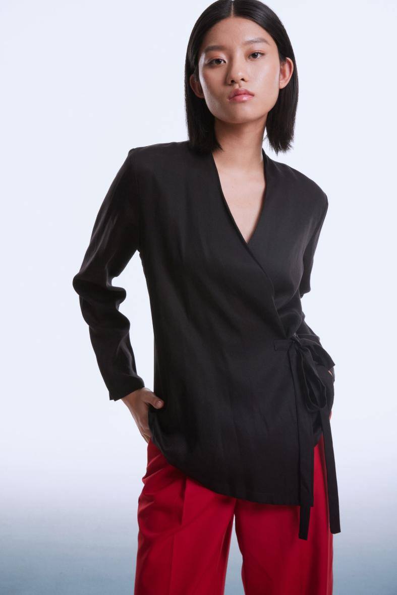 Wholesaler Smart and Joy - Short sleeves shirt dress viscose