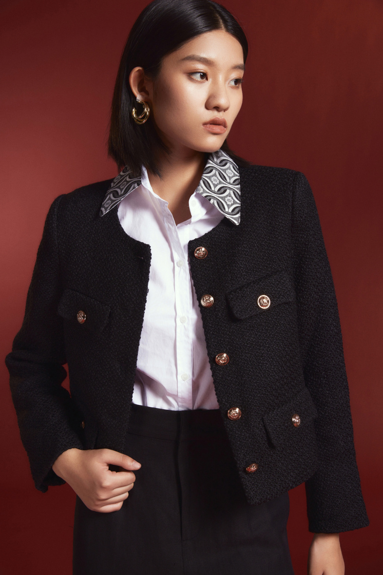 Mayorista Smart and Joy - Chaqueta corta multibolsillos