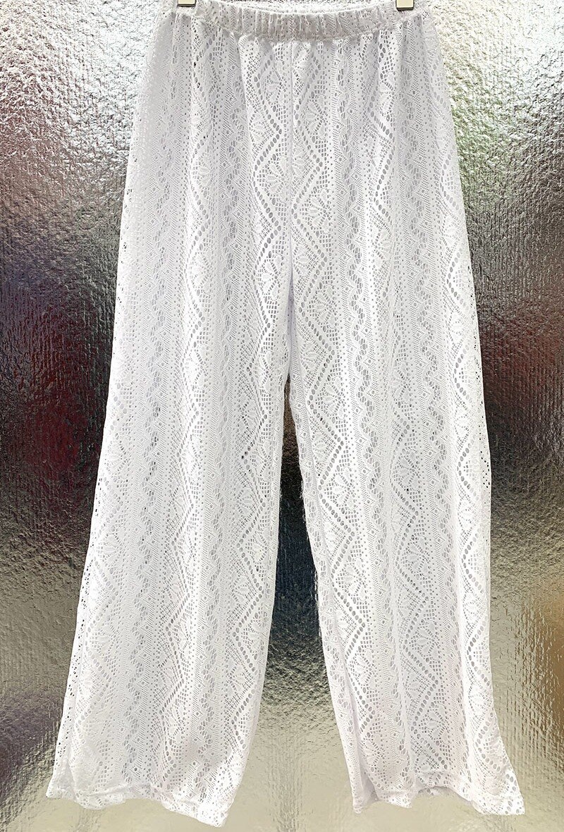 Grossiste Snow Rose - Pantalon de plage ajouré