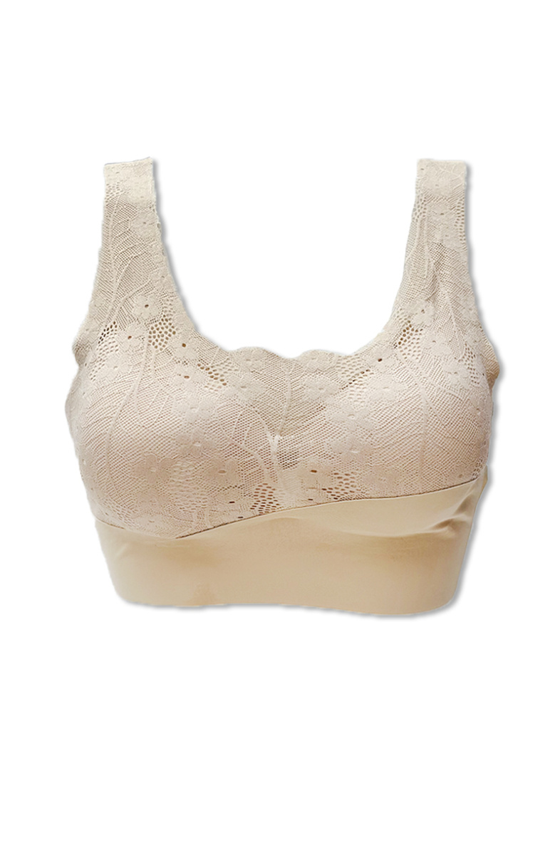 Wholesaler Snow Rose - Microfiber bra with lace