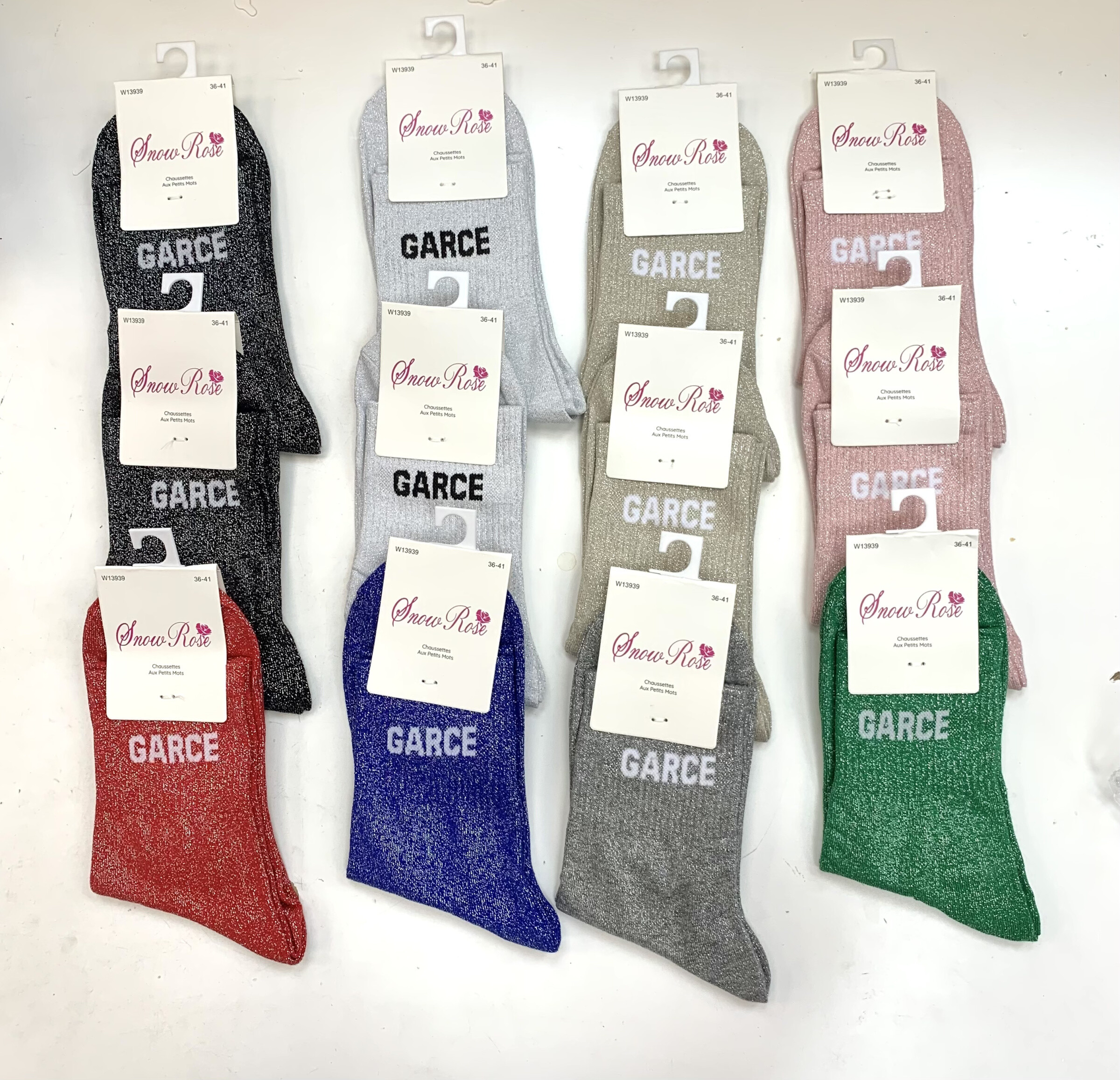 Grossista Snow Rose - Brillanti calze "Hello"